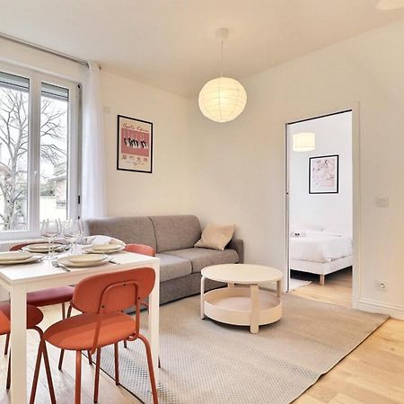 L'Origami - Lovely Newly Renovated Apartment With Garage - 维勒班 外观 照片