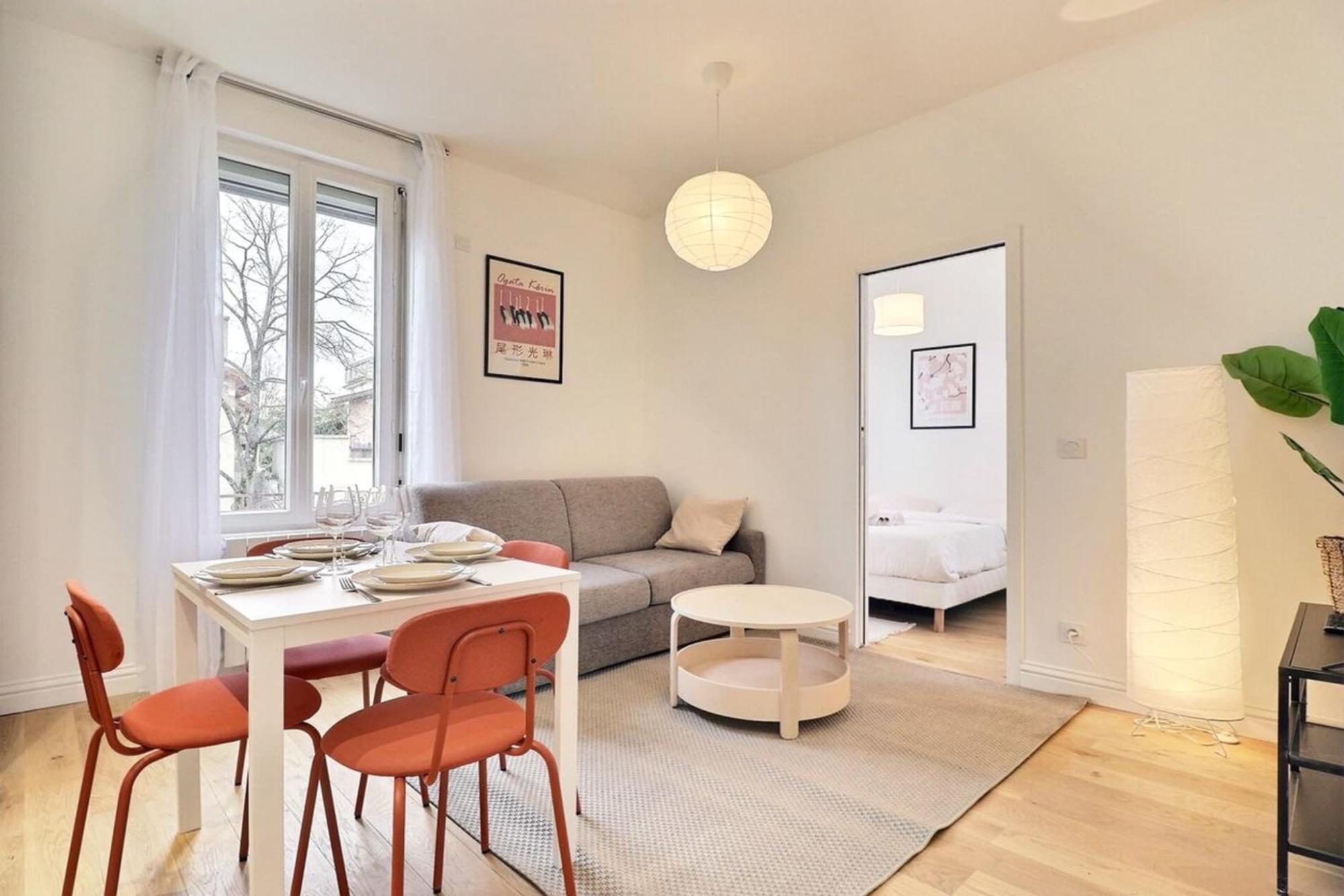 L'Origami - Lovely Newly Renovated Apartment With Garage - 维勒班 外观 照片