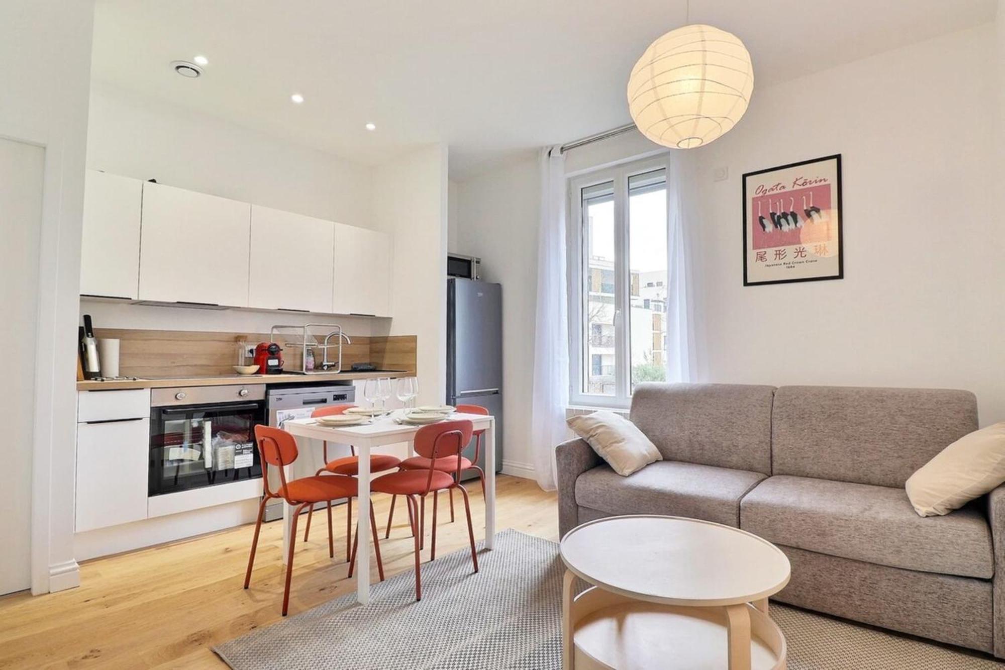 L'Origami - Lovely Newly Renovated Apartment With Garage - 维勒班 外观 照片